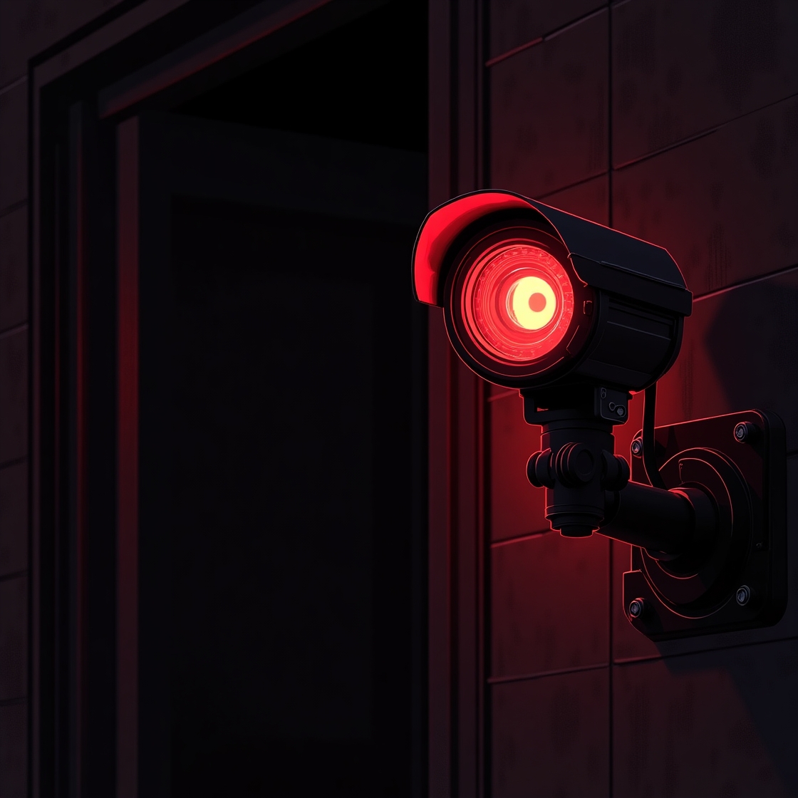 CCTV security camera illustration